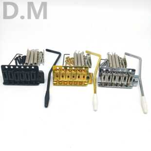 电吉他配件 ST电吉他拉弦板 单摇颤音器 ST电吉他琴桥 金银黑