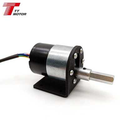 3625直流无刷减速电机闭环控制内置驱动 37mm无刷齿轮减速马达