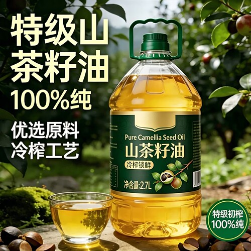 正宗纯天然山茶油正品婴儿专用