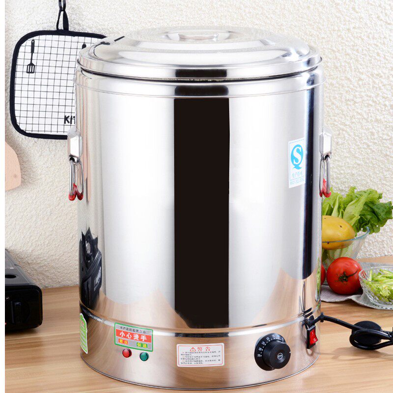 电热烧水桶不锈钢保温桶商用大容量超长保温饭桶开水桶奶茶桶汤桶