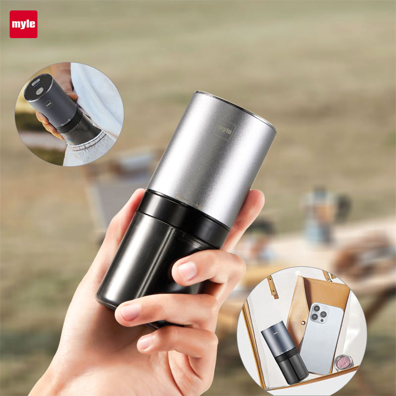 myle咖啡豆研磨一体机器电动磨豆机手冲咖啡家用电动小型自动磨粉