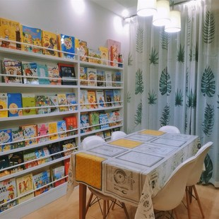 实木超薄门后挂墙落地两用置物报刊幼儿园家用绘本馆小书柜收纳架