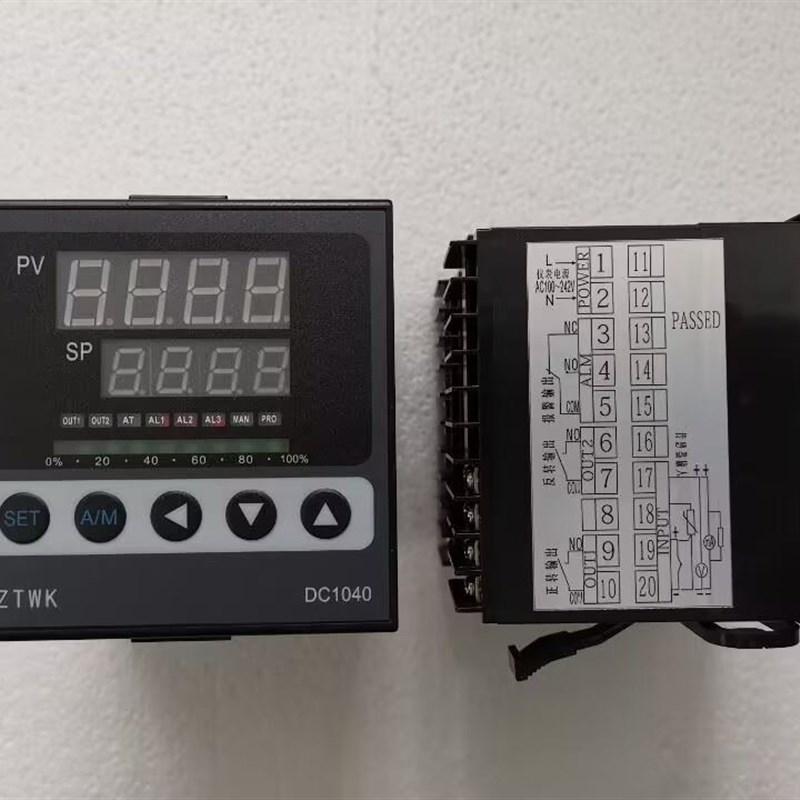DC1040CR/CT/CL电机正反转温控仪表阀门自动正反转智能温度控制器