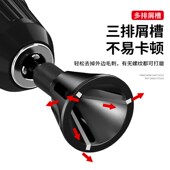 去毛刺倒角器三刃外圆倒角刀钻头电钻螺丝螺栓修边螺纹圆角修边刀