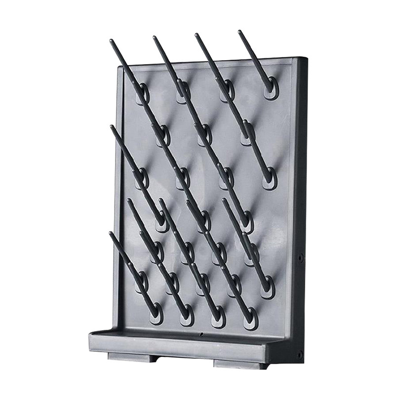 高密度PP滴水架沥水架27棒52棒烧杯架免打孔实验室器皿晾干单双面