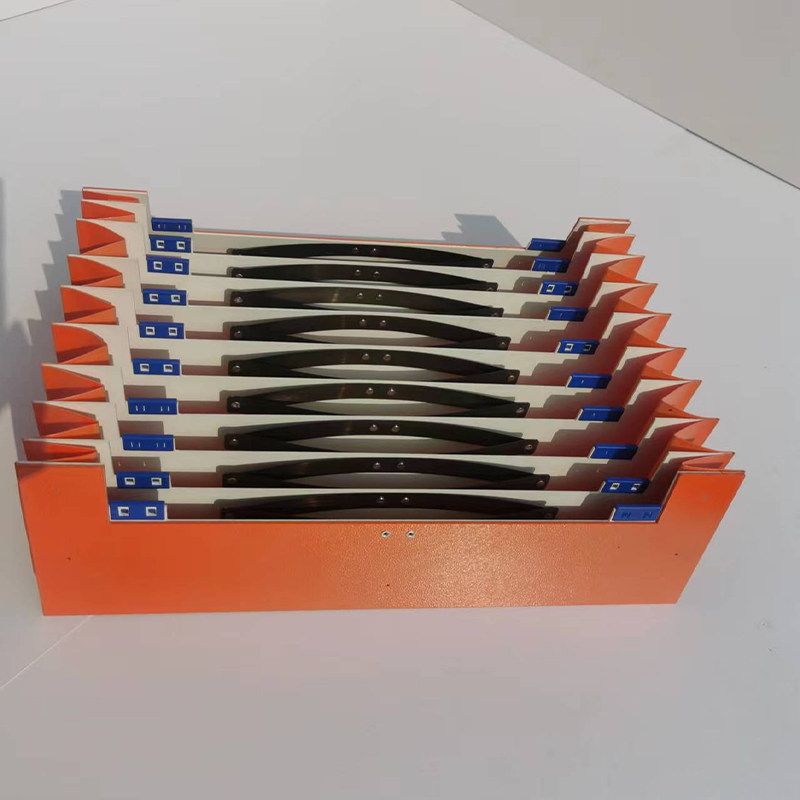 机床伸缩风琴式防护罩风琴防尘罩导轨一字型帘防火阻燃激光切割机