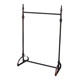 挂衣架组合架 女装 复古铁艺服装 店衣架展示架单杠侧挂陈列架落地式