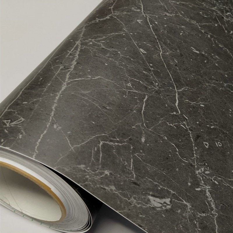 防水展柜装修贴纸波音软片PVC仿水泥纹墙贴翻新家具墙纸家私宝