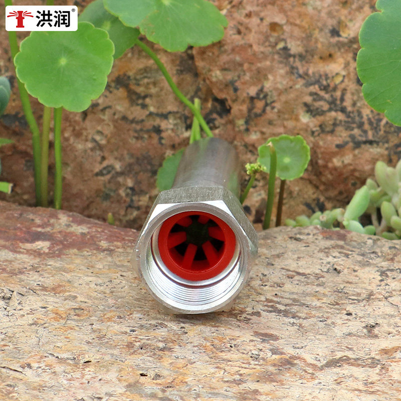 养殖场猪圈养鸡场地面冲洗增压高压不锈钢直喷水柱水管水枪喷头嘴