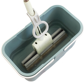 亿丽佳海绵胶棉拖把清洗桶长方形手提塑料水桶洗车桶家用涮拖把桶