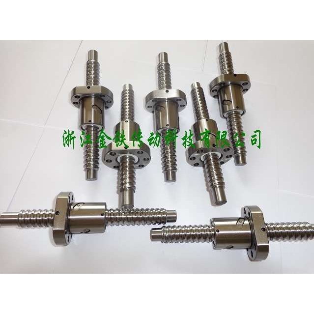 1套起批滚珠丝杠副 SFU1605腰型孔金属返向器螺母 滚珠丝杆副