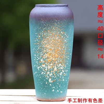 大号陶瓷花盆透气多肉绿植盆悬崖老桩高筒九尾狐专用细高特大花盆