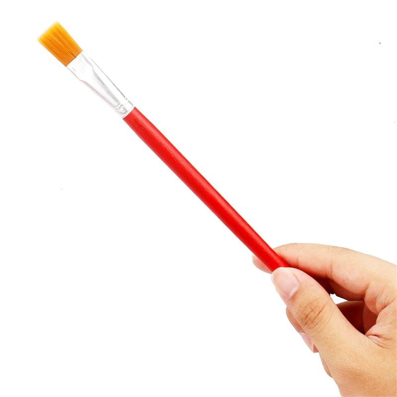 尼龙油画笔毛刷单支红杆排笔水彩笔丙烯笔水粉颜料画笔油漆笔包邮,文具电教/文化用品/商务用品,水粉/水彩/油画专用笔,淘宝优惠券,粉丝福利购,淘宝优惠卷