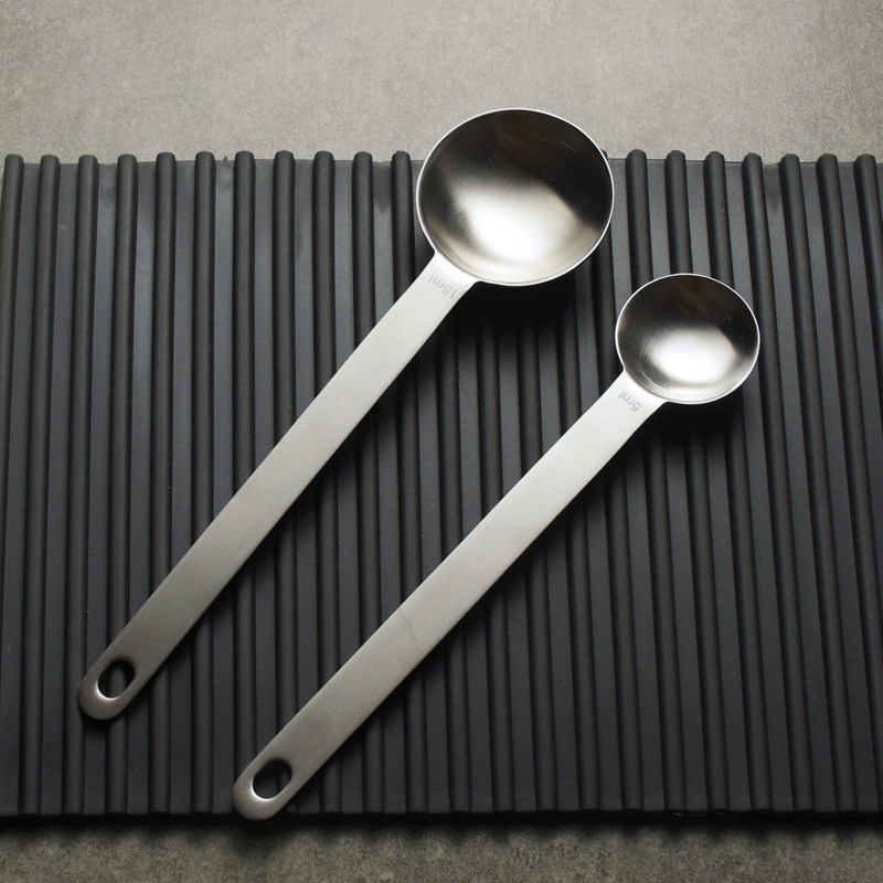 304不锈钢咖啡豆量勺长柄咖啡勺子奶粉勺茶叶勺烘焙15毫升量勺匙
