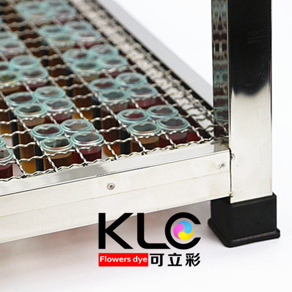 多色鲜花染色吸色集成培养架七彩玫瑰试管培育支架花店花艺工具