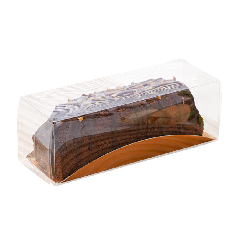 2寸蛋糕盒小4寸泡芙包装透明迷你蛋糕卷烘焙西点打包慕斯盒子网红