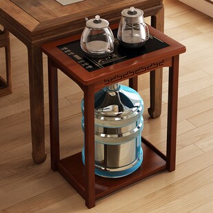 茶几客厅家用茶台烧水壶一体全自动茶桌可移动边几茶桌侧边茶水柜