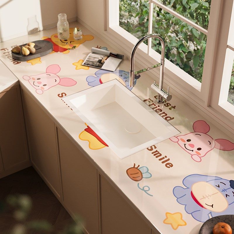 透明厨房软玻璃满铺台面垫防水防油洗手台防烫隔热免洗可擦可裁剪,居家布艺,厨房地垫,淘宝优惠券,粉丝福利购,淘宝优惠卷