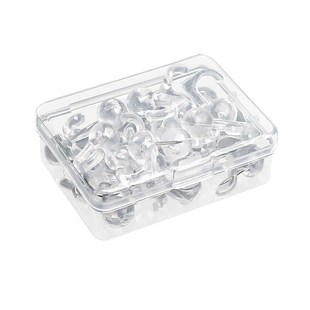 透明挂钩图钉工字钉按钉不锈钢手工大头针钉子摁钉软木钉美工钉别