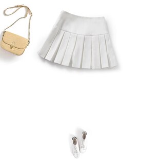 超短裙女小个子裙子150迷你半裙低腰百褶裙145矮个子显高穿搭半身