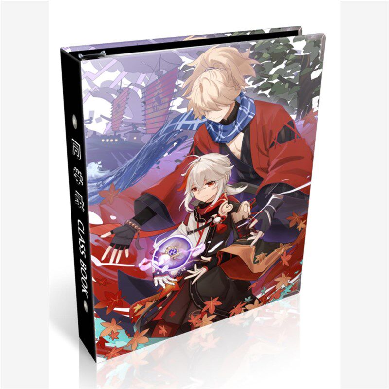 万叶神里魈原同学录六年级学生16k通讯录活页本神毕业纪念留言册