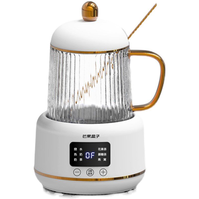 芒果盒子养生壶新款生活元素养生杯ini小型一人电炖杯