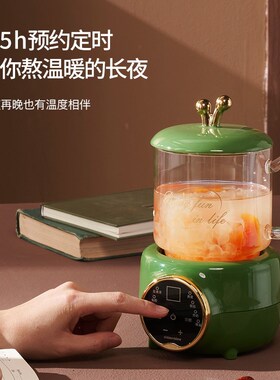 格林盈璐养生壶电炖杯小型加热水杯办公室便携式多功能迷你茶杯