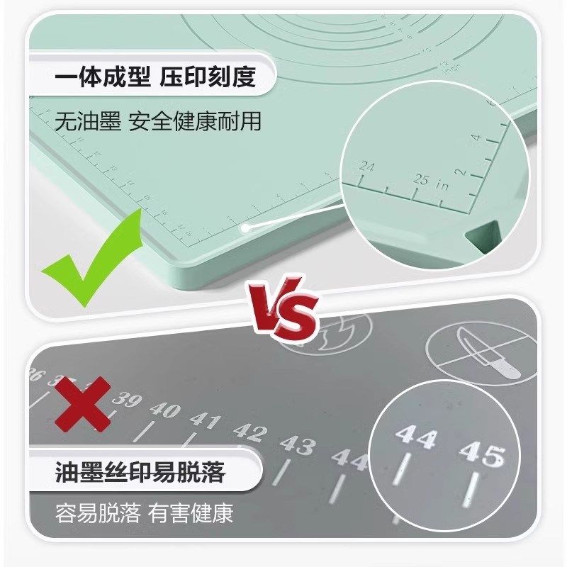 揉面垫加厚食品级硅胶擀面垫子家用烘焙和面防滑垫抗菌,厨房/烹饪用具,揉面垫,淘宝优惠券,粉丝福利购,淘宝优惠卷