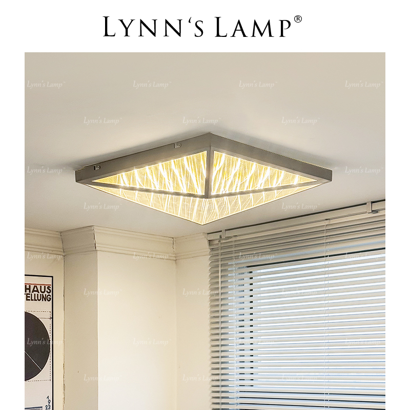 Lynns立意 星辰卧室吸顶灯现代led设计师客厅书房主卧包豪斯灯具