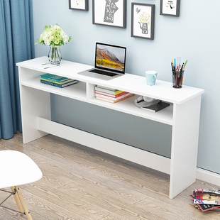 墙边窄桌长条桌靠墙窄架子桌子超窄夹缝柜小桌子床边桌卧室桌