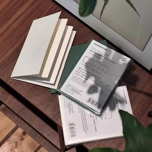 遵爵全棉风琴本手账本活页内芯纯棉300g水彩本中粗纹细纹随行护照