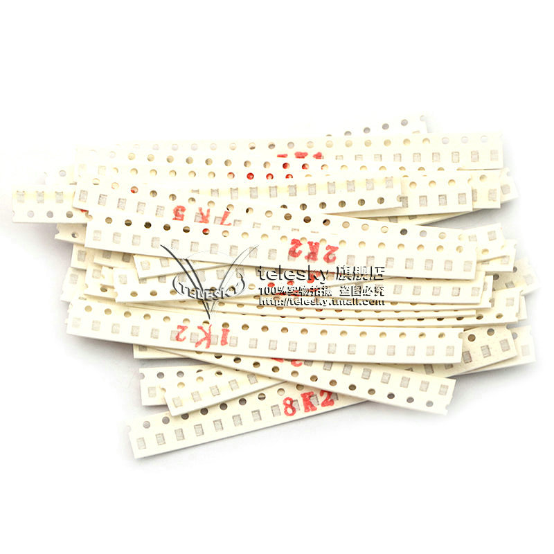 0805贴片电阻包 620R(欧)-12K 5% 电阻器元件包 共25种每种20个