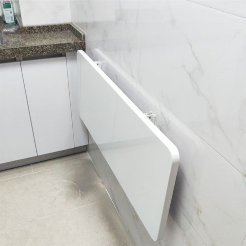 折叠桌餐桌小户型家用简约电脑桌书桌壁挂饭桌子厨房隐形折叠台面