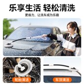 弯杆洗车拖把专用软毛不伤车汽车伸缩车刷子擦车神器全套清洁工具