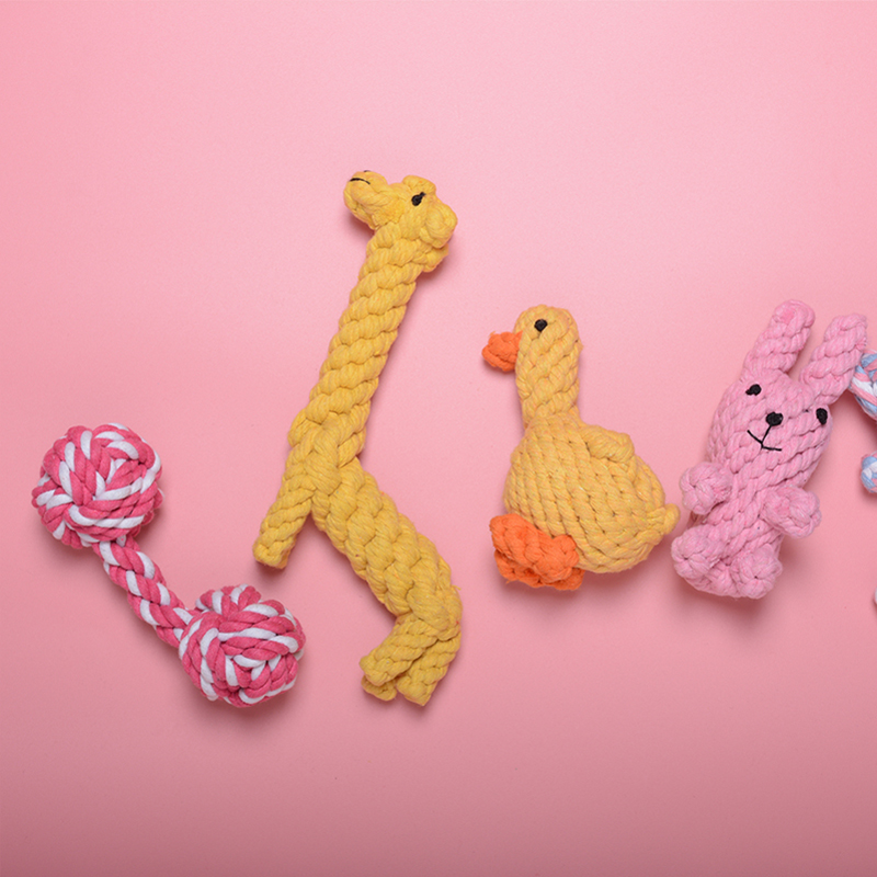 动物绳球宠物泰迪玩具耐咬猫咪狗狗磨牙玩具绳结狗咬绳金毛萨摩耶