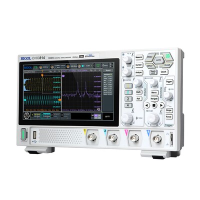 普源DHO802/804/812/814便携数字示波器 2/4通道高分辨率12bit