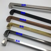 房拉手玻璃门推拉移门钛金色哑黑玫瑰金把手