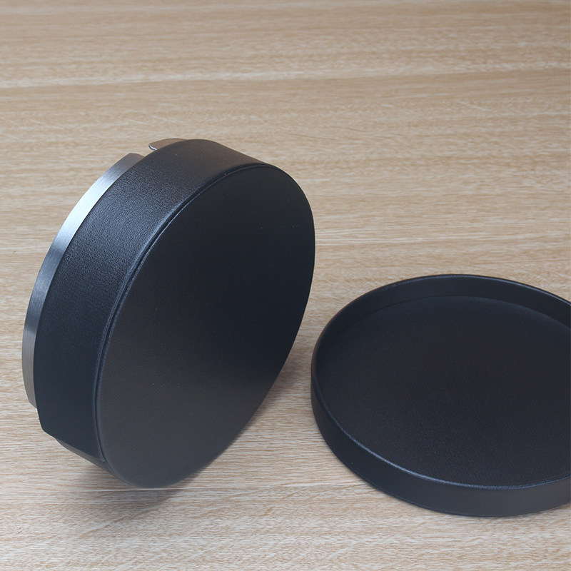 皮革创意个性潮流带盖防飞灰客厅家用爱办公室欧式烟灰缸