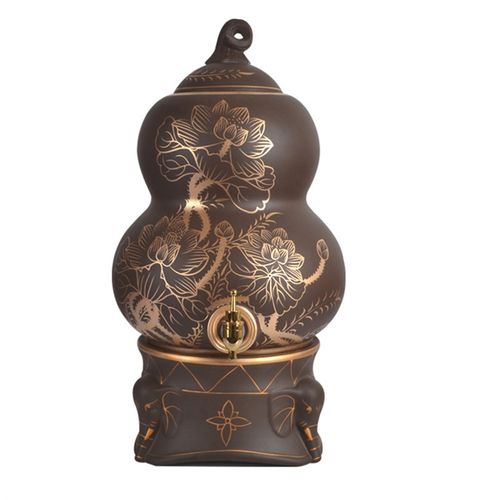 升2升大号紫砂储水缸 家用泡茶蓄水罐 粗陶瓷水瓶器桶壶