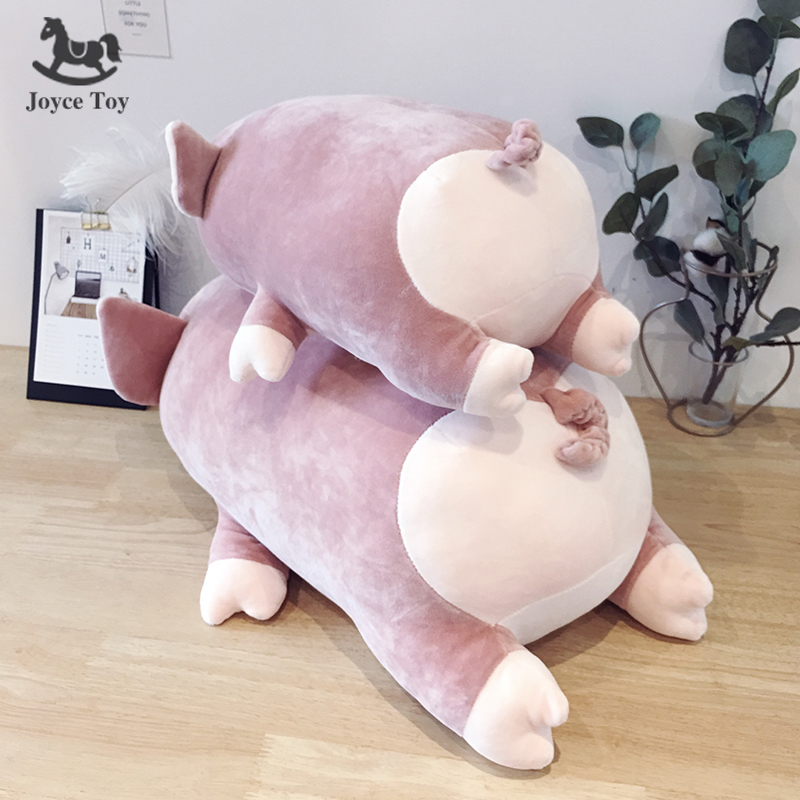 韩国可爱趴趴猪公仔大玩偶桃心小猪娃娃女生睡觉抱枕超萌毛绒