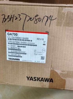 安川GA700变频器,GA70B4018ABB,CIPR-G