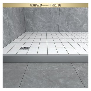 铝合金L型收边条加宽窗台包边条极窄瓷砖阳角收口条木地板压条厂