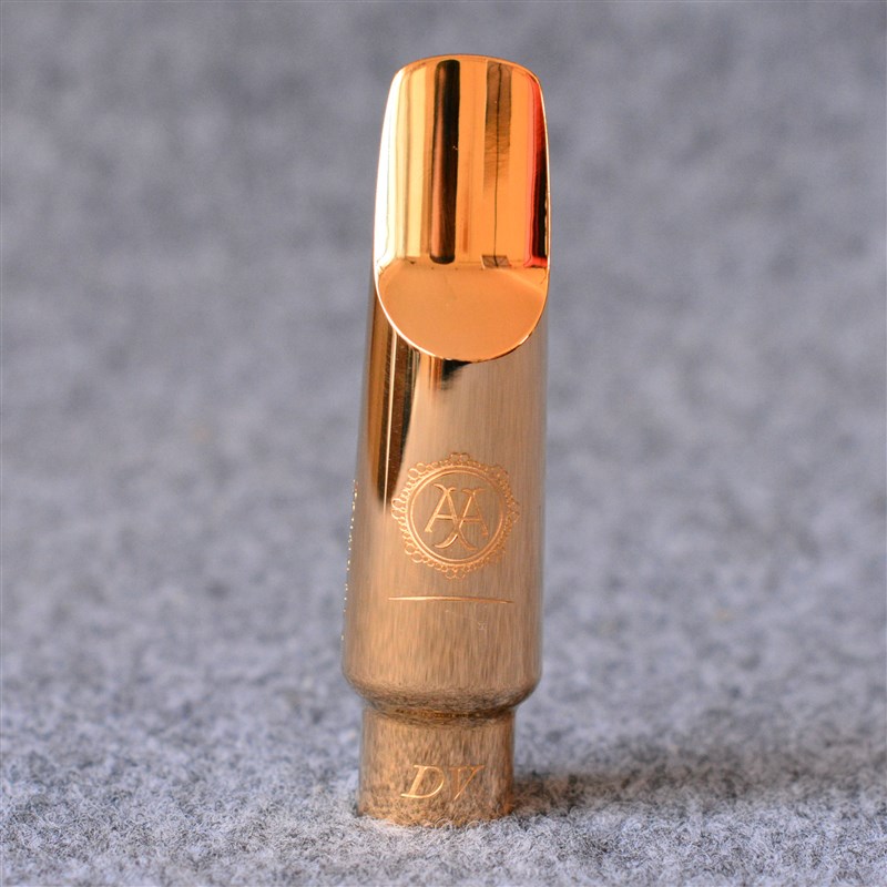 TESEN阿特森DV中音金属萨克斯笛头黄铜镀金7号声音明亮容易吹奏