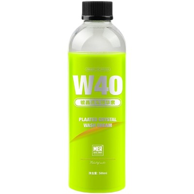 曼尼诺镀晶超浓缩洗车液汽车中性镀膜上光泡沫去污水蜡洗剂