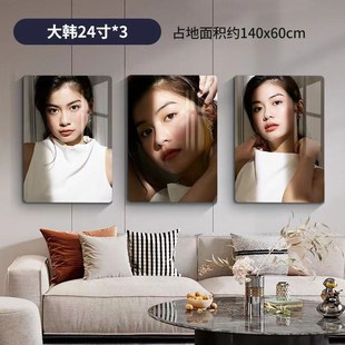 照片墙相框挂墙儿童周岁百日照洗照片打印放大结婚照摆台装饰