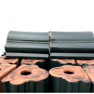 古典园林景观建筑装饰琉璃瓦脊瓦古建屋顶翘脚走兽龙纹鸱尾合脚纹