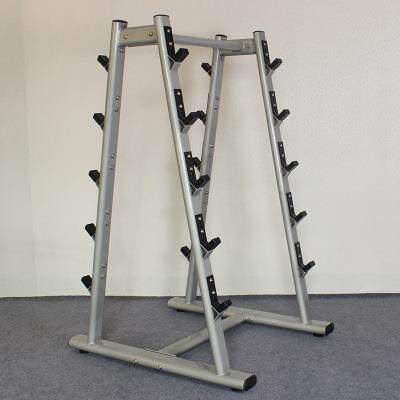 杠铃架杠铃杆托架举重架曲杆存放架杠铃存储架安全深蹲架