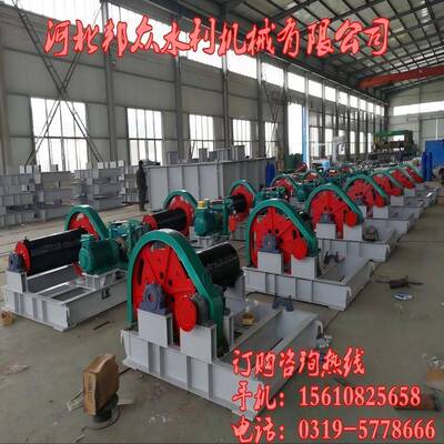 QPQ-25T卷扬式启闭机双吊点式电动水闸门智能变频水利专用机械