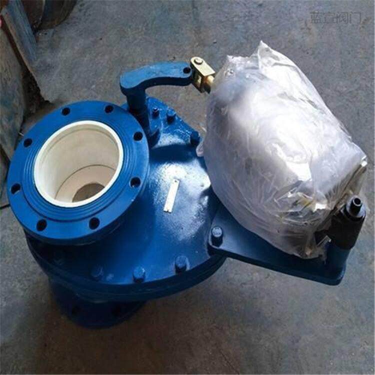 中晟现货摆动式陶瓷出料阀 D373TC耐磨陶瓷阀门 陶瓷耐磨法兰蝶阀
