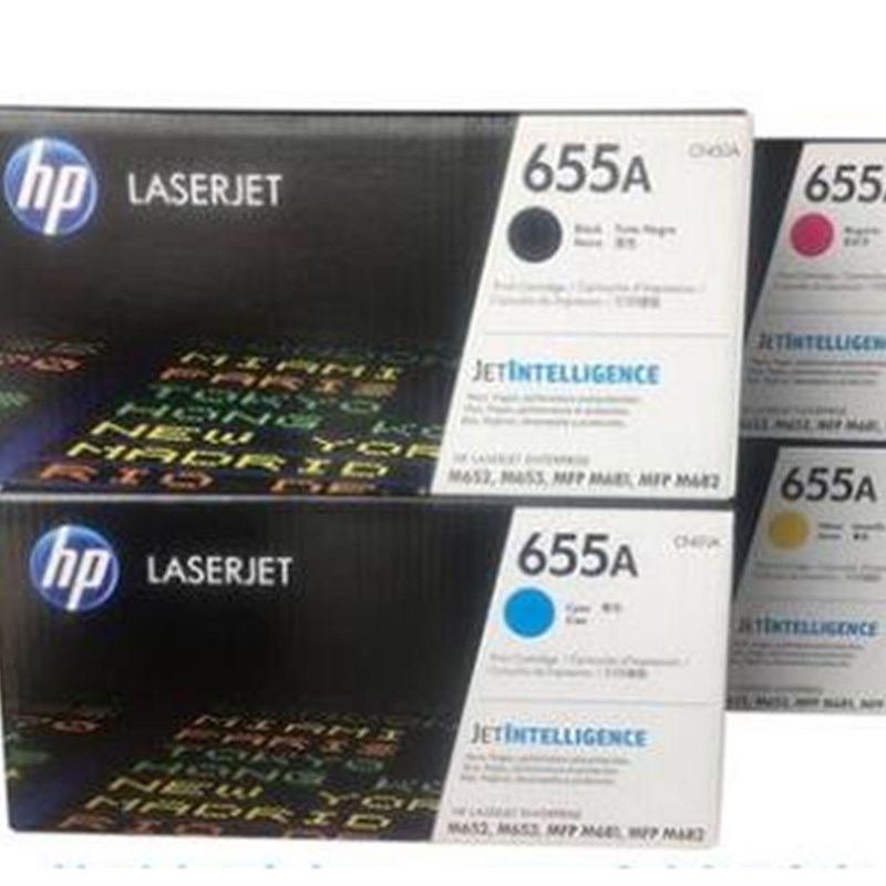 惠普655A黑彩硒鼓CF450-3 适用 M652 653 681 682  655打印机